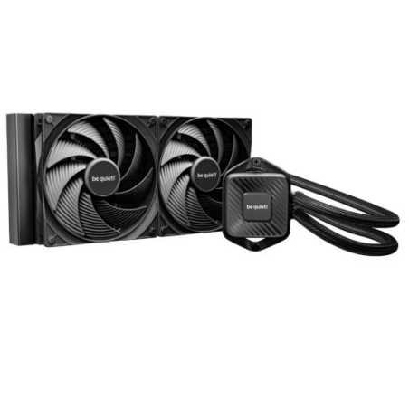 Be Quiet! Pure Loop 3 280mm Liquid CPU Cooler, 2x Pure Wings 3 Daisy-chained PWM Fans, PWM Pump w/ 6-Pole Motor, Black