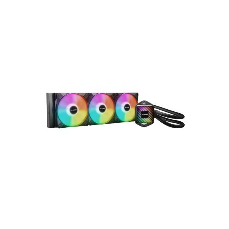 Be Quiet! Pure Loop 3 LX 360mm Liquid CPU Cooler, 3x Light Wings LX 3 Daisy-chained PWM Fans, ARGB Cooling Block w/ 10 Lighting 