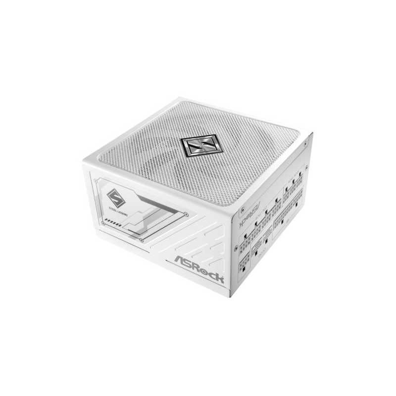 Asrock 1200W Steel Legend SL-1200G PSU, Fully Modular, 80+ Gold, Cybenetics Platinum & Lambda A, ATX 3.1, PCIe 5.1, White