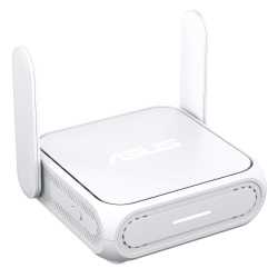 Asus (RT-BE58 GO) BE3600 Dual Band Wi-Fi 7 Travel Router, 4G & 5G Mobile Tethering, Public WiFi Mode, VPN , AiMesh, 2.5G Port, U