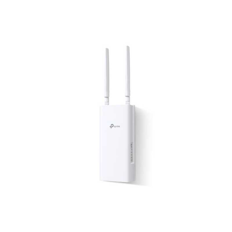 TP-LINK (TL-MR100-OUTDOOR) 300Mbps Wireless N 4G LTE Outdoor Router, PoE/DC Power, Pole/Wall/Window Mounting