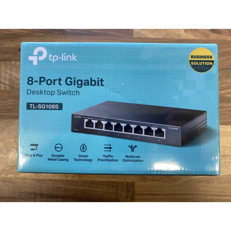 TP-LINK 8 -Port Gigabit Desktop Switch TL-SG108S