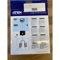 ATEN 2-Port USB KVM Switch CS22U