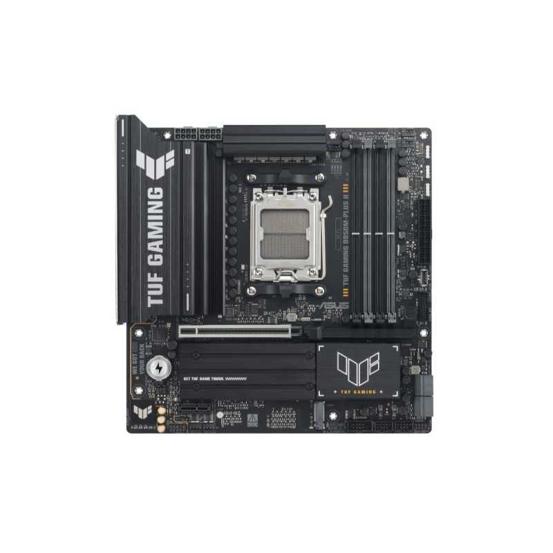 Asus TUF GAMING B850M-PLUS II, AMD B850, AM5, Micro ATX, 4 DDR5, HDMI, DP, 2.5G LAN, 3x M.2