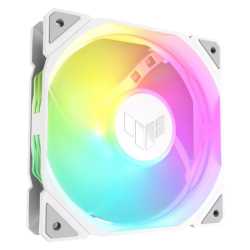 Asus TUF Gaming TR120 ARGB Reverse Blade 120mm PWM Case Fan, Hydraulic  Bearing, 28mm Frame, Double-layer LED Matrix Design, 200