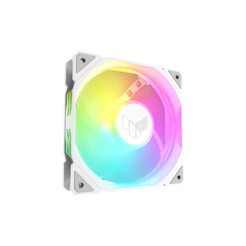 Asus TUF Gaming TR120 ARGB Reverse Blade 120mm PWM Case Fan, Hydraulic  Bearing, 28mm Frame, Double-layer LED Matrix Design, 200