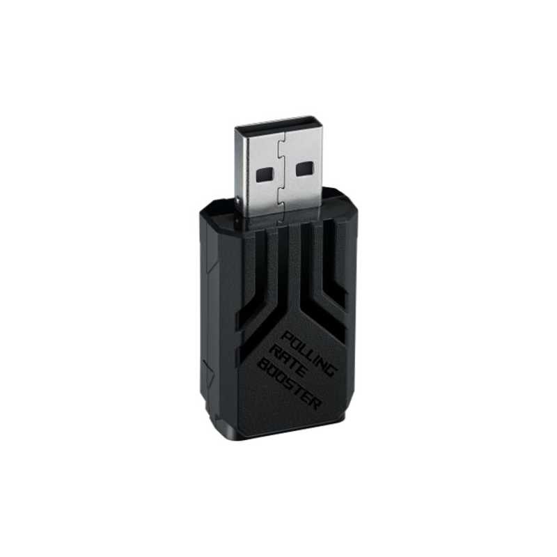 Asus ROG Polling Rate Booster, Enables True 8000Hz Wireless Polling Rate, Black
