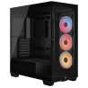Corsair 3500X LX-R ARGB Gaming Case w/ Glass Side & Front, E-ATX, 3x Reverse ARGB Fans, iCUE LINK Hub, USB-C, Asus BTF Compatibl