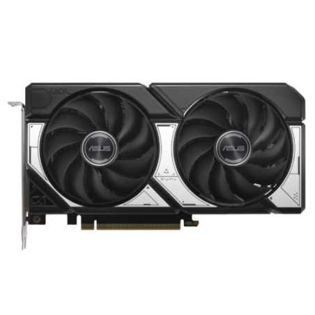 Asus DUAL RTX5060 Ti OC, PCIe5, 16GB DDR7, HDMI, 3 DP, 2632MHz Clock, Overclocked, Compact SFF-Ready, White