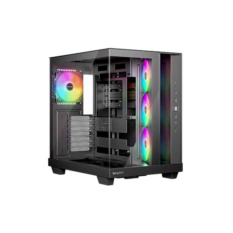Be Quiet! Light Base 500 LX ARGB Gaming Case w/ Glass Front & Side, ATX, 4x ARGB Fans & ARGB Hub, USB-C 10Gbps, Asus BTF Compati