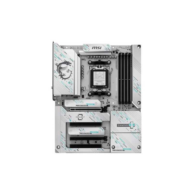MSI B850 GAMING PLUS WIFI PZ, AMD B850, AM5, ATX, 4 DDR5, DP, Wi-Fi 7, 5G LAN, 3x M.2, Back-Connect Design