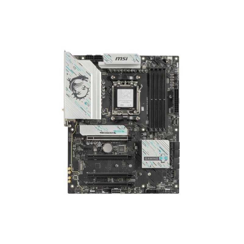 MSI B850 GAMING PLUS WIFI, AMD B850, AM5, ATX, 4 DDR5, DP, Wi-Fi 7, 5G LAN, 3x M.2