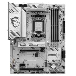 MSI B850 GAMING PLUS WIFI6E, AMD B850, AM5, ATX, 4 DDR5, HDMI, DP, Wi-Fi 6E, 2.5G LAN, 2x M.2, White
