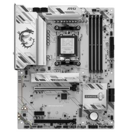 MSI B850 GAMING PLUS WIFI6E, AMD B850, AM5, ATX, 4 DDR5, HDMI, DP, Wi-Fi 6E, 2.5G LAN, 2x M.2, White