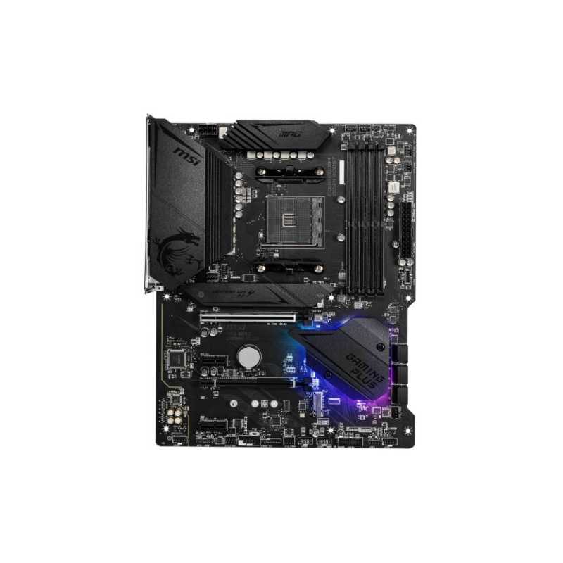 MSI MPG B550 GAMING PLUS, AMD B550, AM4, ATX, 4 DDR4, HDMI, DP, GB LAN, RGB, 2x M.2