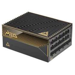 MSI 1600W (MEG Ai1600T PCIE5) ATX 3.1 PSU, Fully Modular, Tri-certified Titanium, Dual 12V-2x6, Full Digital Design, PCIe 5.1, R