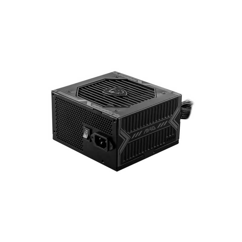 MSI 550W (MAG A550BN) ATX PSU, Fully Wired, 80+ Bronze, Low Noise Fan