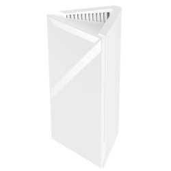 MSI (MRBE50-1PK) BE5000 Dual Band Roamii BE Lite Mesh Wi-Fi 7 System, Single Unit, 2.5G Port, MLO, 4K-QAM, MU-MIMO, Flexible Bac