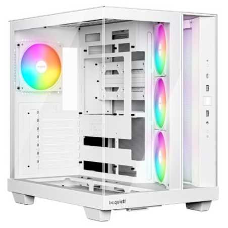 Be Quiet! Light Base 500 LX ARGB Gaming Case w/ Glass Front & Side, ATX, 4x ARGB Fans & ARGB Hub, USB-C 10Gbps, Asus BTF Compati
