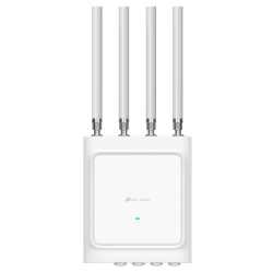 TP-LINK (EAP668-OUTDOOR HD) Omada AX3600 Indoor/Outdoor WiFi 6 Access Point, Dual Band, Up to 1024 Devices, 10G SFP+, PoE, Omada