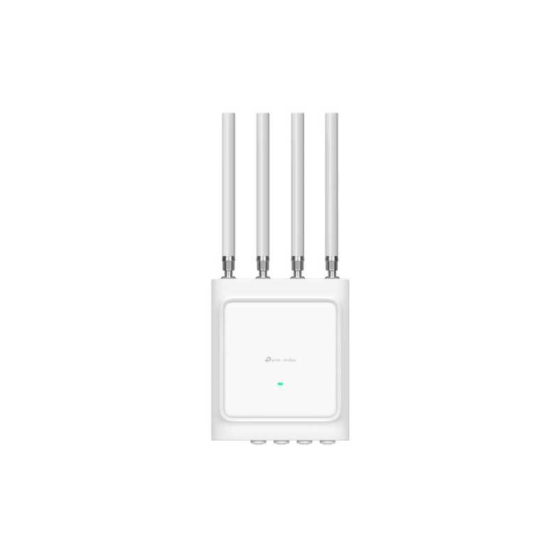 TP-LINK (EAP668-OUTDOOR HD) Omada AX3600 Indoor/Outdoor WiFi 6 Access Point, Dual Band, Up to 1024 Devices, 10G SFP+, PoE, Omada