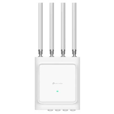 TP-LINK (EAP668-OUTDOOR HD) Omada AX3600 Indoor/Outdoor WiFi 6 Access Point, Dual Band, Up to 1024 Devices, 10G SFP+, PoE, Omada