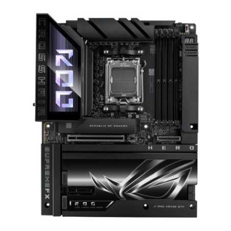 Asus ROG CROSSHAIR X870E HERO BTF, AMD X870E, AM5, ATX, 4 DDR5, HDMI, 2 USB4, Wi-Fi 7, 5G & 2.5G LAN, RGB, 5x M.2 *Requires a BT