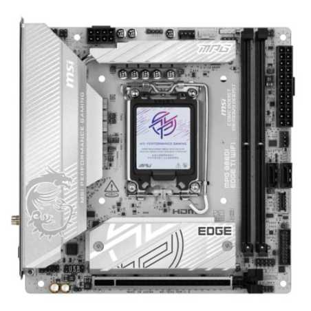 MSI MPG B860I EDGE TI WIFI, Intel B860, 1851, Mini ITX, 2 DDR5, HDMI, TB4, Wi-Fi 7, 5G LAN, 2x M.2