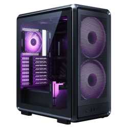 Cooler Master MasterFrame 500 Mesh ARGB Modular Open-Frame ATX Case w/ Glass Side, 3x ARGB Fans, FreeForm 2.0 Exo-Structure, USB