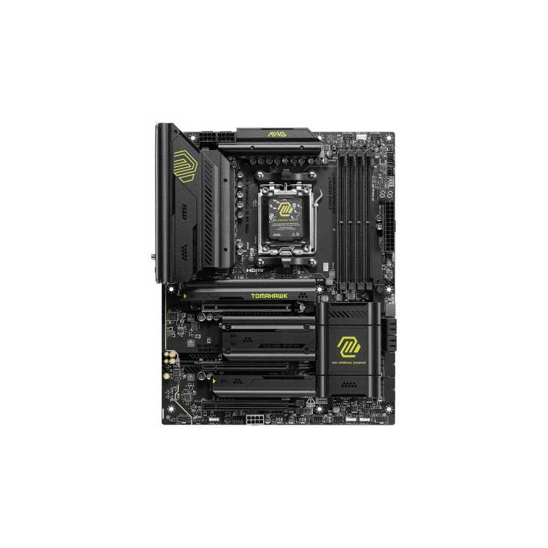 MSI MAG X870 TOMAHAWK WIFI, AMD X870, AM5, ATX, 4 DDR5, HDMI, USB4, Wi-Fi 7, 5G LAN, 4x M.2