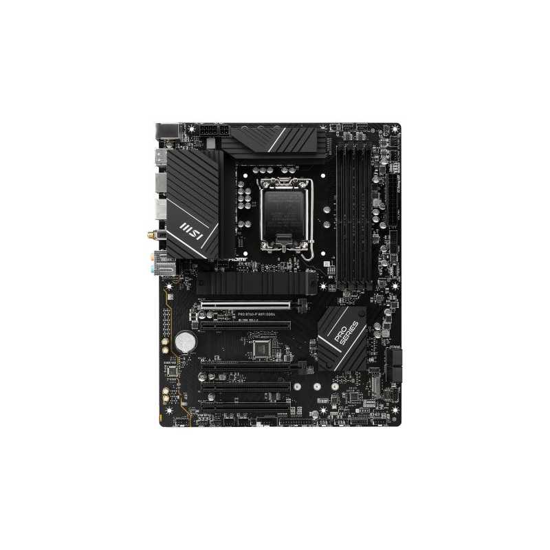 MSI PRO B760-P WIFI DDR4, Intel B760, 1700, ATX, 4 DDR4, HDMI, DP, Wi-Fi 6E, 2.5G LAN, 2x M.2