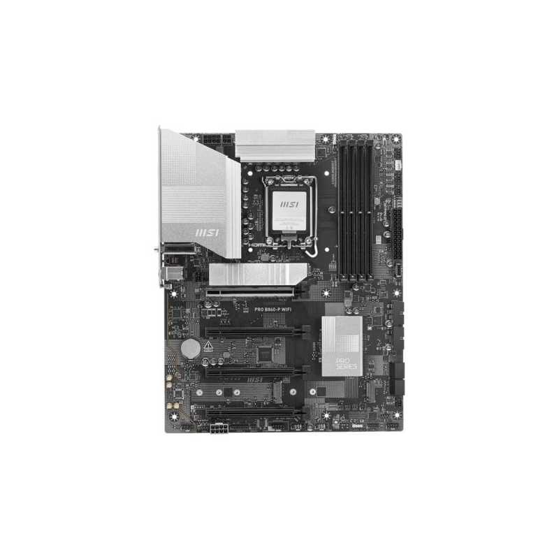 MSI PRO B860-P WIFI, Intel B860, 1851, ATX, 4 DDR5, HDMI, DP, TB4, Wi-Fi 7, 5G LAN, 3x M.2