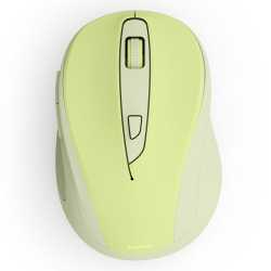 Hama WM-400 Compact Wireless Optical Mouse, 6 Buttons, 800-1600 DPI, Green