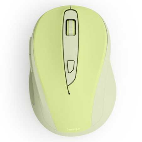 Hama WM-400 Compact Wireless Optical Mouse, 6 Buttons, 800-1600 DPI, Green