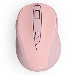 Hama WM-400 Compact Wireless Optical Mouse, 6 Buttons, 800-1600 DPI, Pink