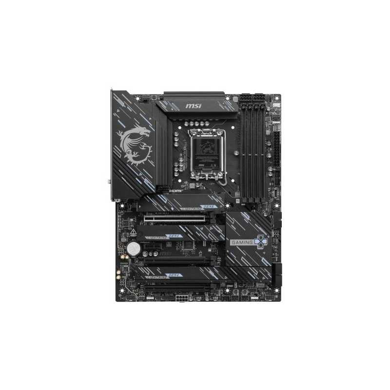 MSI Z890 GAMING PLUS WIFI, Intel Z890, 1851, ATX, 4 DDR5, HDMI, DP, TB4, Wi-Fi 7, 5G LAN, 4x M.2