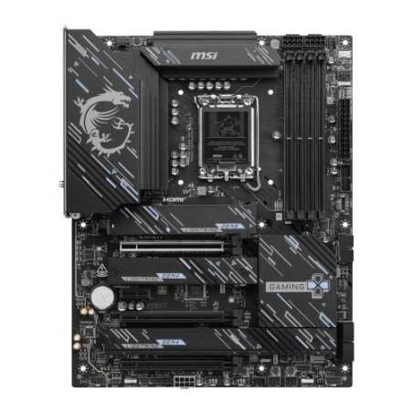 MSI Z890 GAMING PLUS WIFI, Intel Z890, 1851, ATX, 4 DDR5, HDMI, DP, TB4, Wi-Fi 7, 5G LAN, 4x M.2