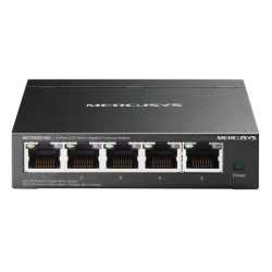 Mercusys (MS105GS-M2) 5-Port 2.5G Multi-Gigabit Desktop Switch, 5x 2.5G Ports, Fanless, Metal Casing
