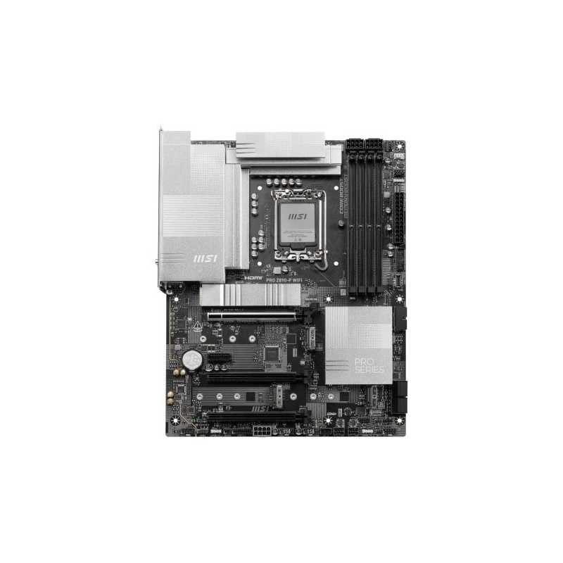 MSI PRO Z890-P WIFI, Intel Z890, 1851, ATX, 4 DDR5, HDMI, DP, TB4, Wi-Fi 7, 5G LAN, 4x M.2
