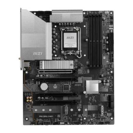 MSI PRO Z890-S WIFI, Intel Z890, 1851, ATX, 4 DDR5, HDMI, DP, TB4, Wi-Fi 7, 2.5G LAN, 3x M.2
