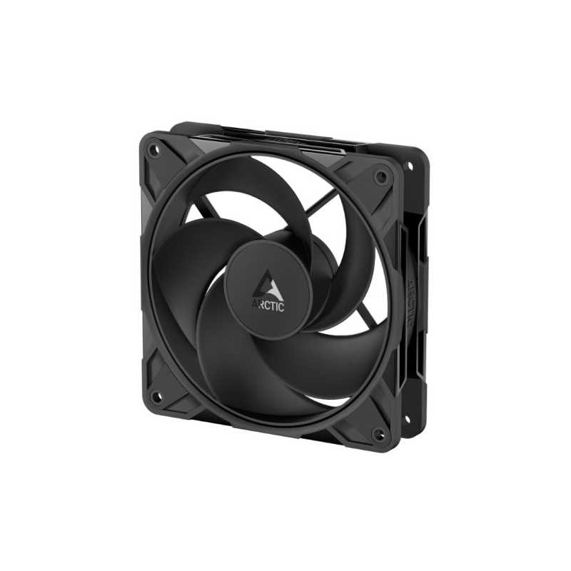 ARCTIC P12 Pro 120mm PWM Reverse Blade Case Fan w/ Cable Splitter, Fluid Dynamic Bearing, 500-3000 RPM, Black