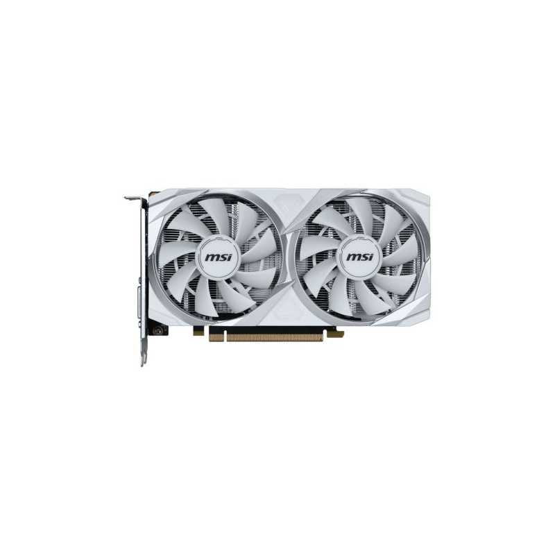 MSI RTX3050 VENTUS 2X XS WHITE 8G OC, PCIe4, 8GB DDR6, DVI, HDMI, DP, 1807MHz Clock, Overclocked