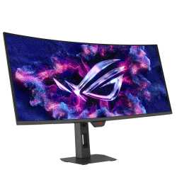 Asus 34" ROG Strix Curved Ultra-Wide QD-OLED Gaming Monitor (XG34WCDG), 3440 x 1440, 0.03ms, USB Hub, 175Hz, Neo Proximity Sens