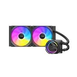 Antec Skeleton 240 ARGB Liquid CPU Cooler, Universal Socket, Black, 240mm Radiator, PWM up to 2000 RPM Cooling Fans, Addressable