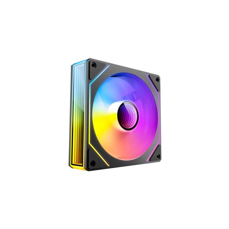 Antec Vision 120mm ARGB - 3 PK, Black, Up to 1800RPM, 44.5CFM Airflow, 29dB Max, 4-pin ARGB 3-pin 