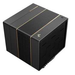 DeepCool ASSASSIN VC ELITE Black Dual-Tower CPU Cooler  Vapor Chamber Base, 7 Heatpipes, 300W TDP, Quiet Dual Fans (140mm + 120m