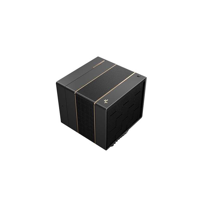 DeepCool ASSASSIN VC ELITE Black Dual-Tower CPU Cooler  Vapor Chamber Base, 7 Heatpipes, 300W TDP, Quiet Dual Fans (140mm + 120m