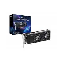 ASRock Intel Arc A310 Low Profile 4GB GDDR6 Graphics Card, 2000 MHz Base Clock, Dual Fan, 1x DisplayPorts / 1x HDMI Port