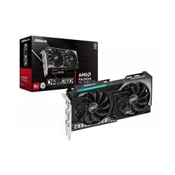 ASRock AMD Radeon RX 9060 XT Challenger OC 16GB GDDR6 Graphics Card, 2048 Streams, 3290MHz Boost Clock, Dual Fan, 2x DisplayPort