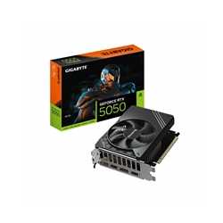Gigabyte NVIDIA GeForce RTX 5050 D6 8GB GDDR6 Graphics Card, 2560 CUDA Cores, 2572 MHz Core Clock, Single Fan, 2x DisplayPorts /